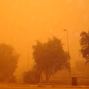 أجواء مغبرة وحارة بمناطق مختلفة من البلاد 