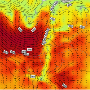 منخفض جوي مرتقب على الأردن وبلاد الشام نهاية الأسبوع الجاري