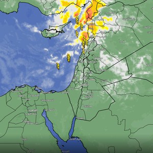 بلاد الشام - 12:20 صباحاً | أمطار رعدية غزيرة تتركز على الساحل السوري وشمال لبنان وتفاصيل الحالة الجوية للأيام القادمة