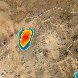 تحديث 4:45م | تطور لافت لسُحب ركامية رعدية شمال مكة المكرمة والأمطار محتملة الساعة القادمة
