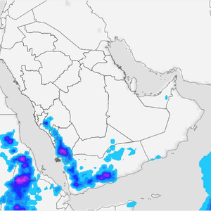 السعودية | تنبيه من اشتداد واتساع في رقعة الأمطار الرعدية يوم الثلاثاء لتشمل هذه المناطق