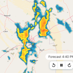 الرياض | من جديد .. فرص الأمطار تعود بعد قليل وتطورات هامة ترصدها الأقمار الإصطناعية غرباً
