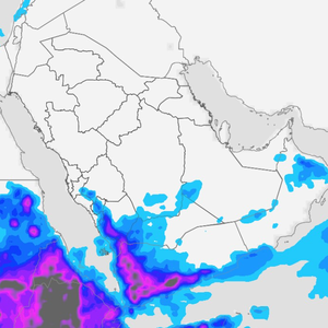 السعودية | أمطار رعدية وبروق خلال عطلة نهاية الأسبوع في هذه المناطق