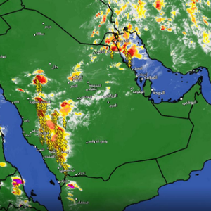 الرياض | مراقبة تطور سحب ركامية في سماء العاصمة وارتفاع فرص الأمطار والغبار الساعات القادمة