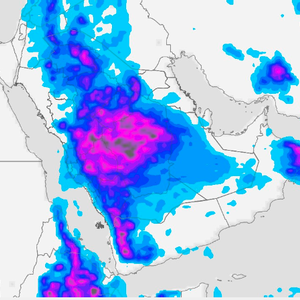 الرياض | فرص يومية للأمطار فيما تبقى من شهر رمضان .. تفاصيل