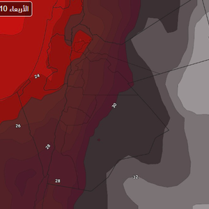 الأردن | ارتفاع مؤقت على درجات الحرارة الأيام القادمة ولا موجات حارة تلوح بالأفق