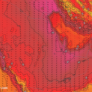 اشتداد الكتلة الحارة في المنطقة الشرقية الخميس والجمعة