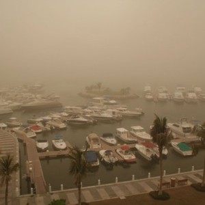 الثلاثاء: رياح جنوبية نشطة وحارّة ومثيرة للغبار والأتربة 