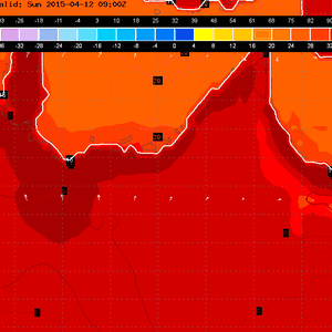 الحرارة تتجاوز الـ40 درجة مئوية يوم الأحد في العديد من المناطق