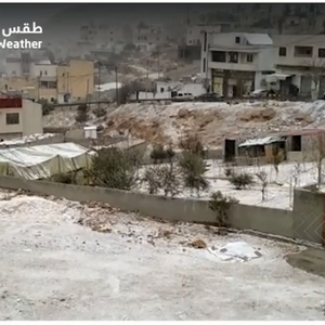 بالفيديو | مشاهد لبداية تساقط الثلوج وتراكمها في بعض المحافظات الأردنية