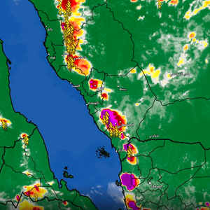 مكة المكرمة | سحب رعدية وامطار متوقعة خلال النصف ساعة القادمة