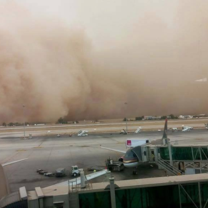 الأردن: تحويل وجهة 6 طائرات إلى العقبة وماركا بسبب الغبار