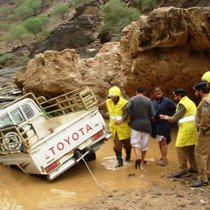 حالة مطرية من السبت حتى الإثنين على سواحل البحر الأحمر و الدفاع المدني يتأهب