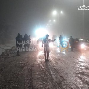 الأردن: حالة الطرق حتى الساعة 8:00 صباح اليوم الخميس 18/2/2021