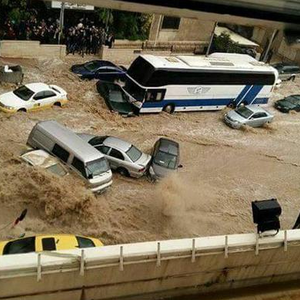 خسائر مادية وبشرية و طوارئ جراء عواصف مطرية عنيفة اجتاحت دول بلاد الشام