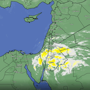 الأردن | تحديث الساعة 10:30 صباحًا - استمرار تاثر المناطق الجنوبية من المملكة بحالة من عدم الاستقرار الجوي