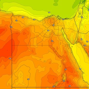 مصر | بدء تأثر البلاد بالمُنخفض الجوي الخماسيني يوم الثلاثاء