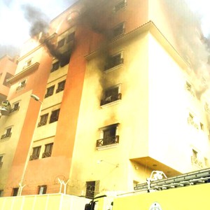  مقتل 11 شخصاُ على الأقل وإصابة 219 آخرين إثر حريق اندلع في أبراج سكنية تابعة لـ"أرامكو"