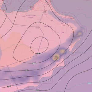 حالة قوية من عدم الإستقرار الجوي تنتظر محافظات عديدة في السلطنة تبدأ اليوم الجمعة وتشتد تدريجياً السبت والأحد 