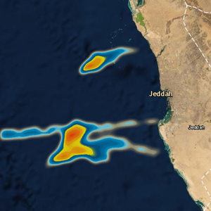 تحديث 10:40 صباحاً | سُحب رعدية قبالة سواحل جدة قد تؤثر عليها الساعات القادمة