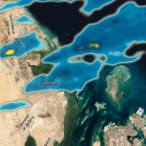 تحديث 1:40م | استمرار فرص الأمطار في الدمام خلال الساعات القادمة