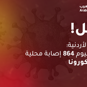 الصحة الأردنية: سُجل لليوم 12 حالة وفاة جديدة بكورونا و864 إصابة