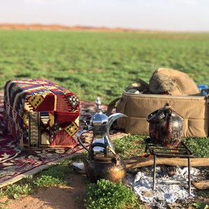 السعودية | أجواء ربيعية جميلة مناسبة للرحلات والكشتات الجمعة والسبت