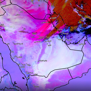 تحديث 6:40م | عاصفة رملية جدارية على مشارف الرياض وغبار كثيف متوقع بعد قليل