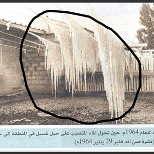 يناير 1964 :أقوى موجة صقيع في تاريخ مملكة البحرين! - شاهدوا الفيديو والصور