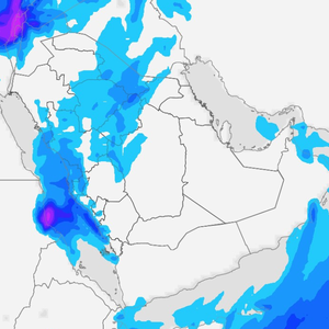 السعودية | مؤشرات أولية على أحوال جوية غير مستقرة في العديد من المناطق نهاية الأسبوع