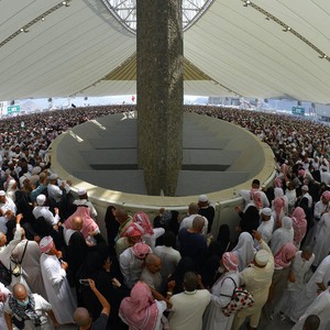 طقس شديد الحرارة في المشاعر المقدسة ثاني أيام التشريق