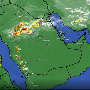 تحديث 5:30م | تجدد التقلبات الجوية والأمطار الرعدية في العديد من المناطق