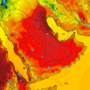 السعودية | الربيع يبدا أسبوعه الأول بأجواء مستعارة من عمق الصيف والحرارة تلامس الـ 40 في الرياض!