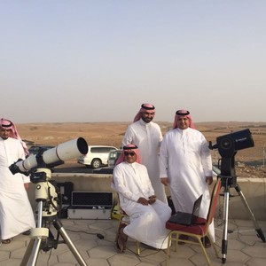 عاجل | تعذر رؤية هلال شهر شعبان في مرصد تمير في السعودية بسبب العوالق الترابية الكثيفة