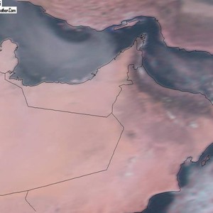 صورة اليوم: موجة من الغبار تغطي أجواء الإمارات والخليج العربي