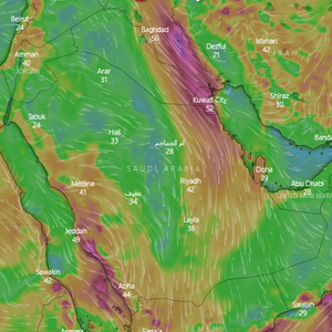 تنبيه | من الأربعاء وحتى الأحد .. نشاط لافت على رياح البوارح وغبار متوقع على الشرقية