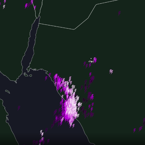 السعودية - 8:50 صباحاً | سحب رعدية قوية تؤثر على سواحل تبوك وتوقعات باستمرار الطقس غير المستقر خلال الساعات القادمة