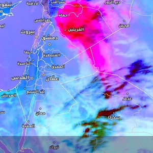 السعودية | مسار نادر وغير معتاد .. موجة غبار قوية انطلقت من السعودية وتحركت نحو العراق وسوريا