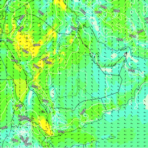 السعودية | تنبيه من رياح قوية تترافق بهبات تلامس حاجز  الـ 80 كم في مناطق واسعة يوم الأربعاء .. تفاصيل