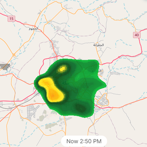 هام - مكة المكرمة | ارتفاع فرص الأمطار مُجدداً بعد قليل