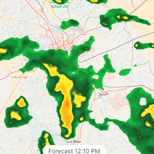 الرياض - 12:00م | المزيد من السحب الماطرة تتدفق نحو العاصمة