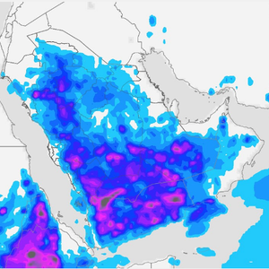 هام - السعودية | الأمطار قد تشمل الرياض .. تنبيه من تجدد واسع للأمطار الرعدية الغزيرة يومي الأربعاء والخميس