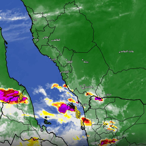 السعودية - تحديث 3:04م | استمرار تطور السحب الرعدية وتساقط الأمطار على جزيرة فرسان الساعات القادمة