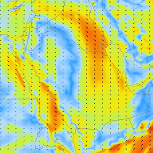 البوارح تنشط من جديد السبت وتوقعات بأجواء مغبرة شرق ووسط المملكة 
