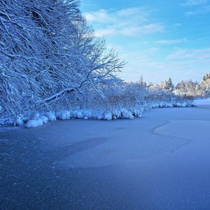 السعودية | مشاهد توثق تجمد المياه والصقيع الواسع صباح اليوم في جبل اللوز بمنطقة تبوك