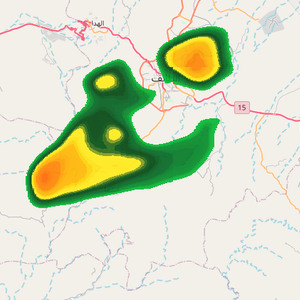 الطائف - 2:50م | طقس غير مستقر وتزايد فرصص الأمطار بعد قليل