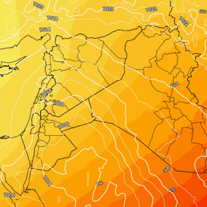 Temperatures remain warmer than usual on Tuesday, with dusty weather in some areas, especially the eastern region.