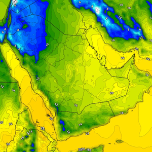 Saudi Arabia | Are there any rain events expected during the first week of Ramadan 2026? Weather maps show