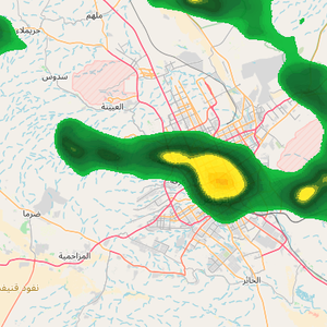 الرياض - 9:00 صباحاً | سحب ماطرة تعبر سماء العاصمة