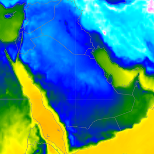 السعودية | موجة برد شديدة تترافق بدرجات حرارة صفرية في أجزاء واسعة من المملكة الأسبوع القادم